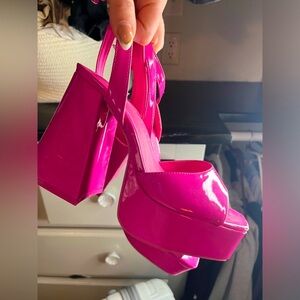 Chunky Platform Heels